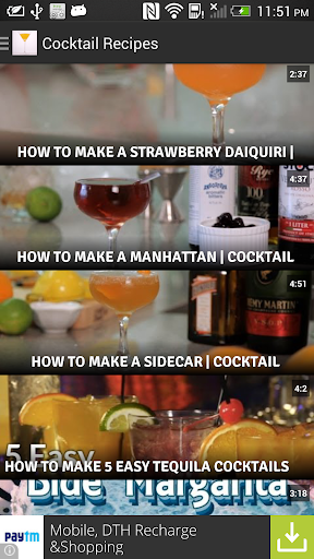 Cocktail Drink Recipes