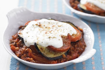 Low-fat moussaka