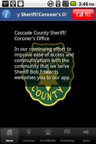 Cascade Cnty Sheriff Coroner's