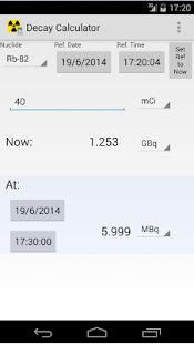 Free Radioactive Decay Calculator APK for Android