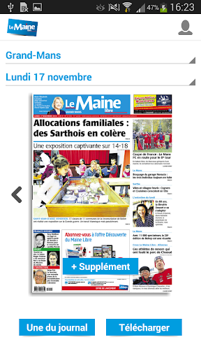 Le Maine Libre Journal