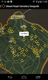 Mount Royal Cemetery Geoguide Screenshots 3