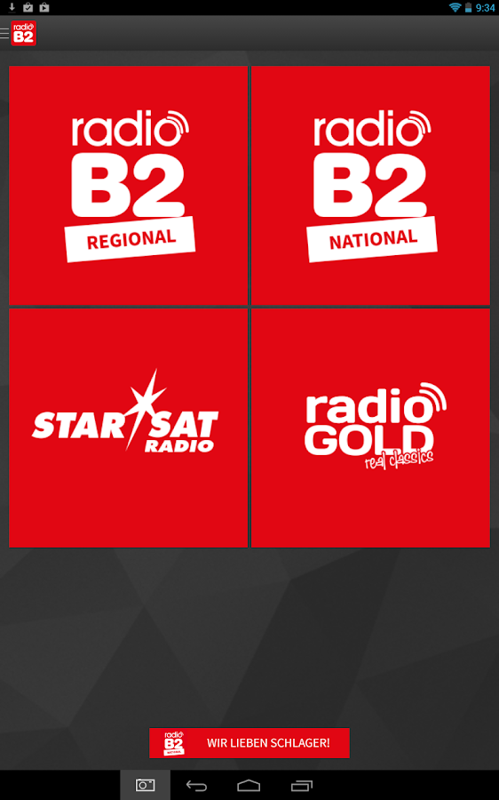 Schlager radio B2 Android Apps on Google Play