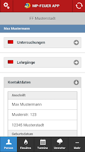 MP-FEUER Screen 2