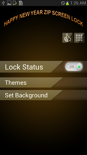 Happy New Year Screen Lock