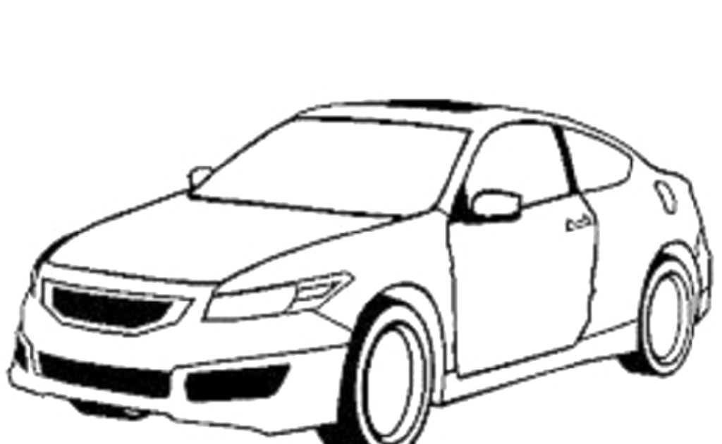 Gambar Kartun  Mobil  Untuk Mewarnai B Warna 