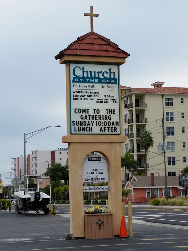 Church Of The Sea Sign