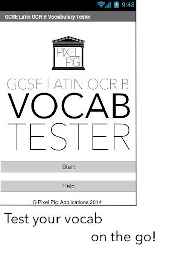 GCSE Latin Vocab Tester Lite