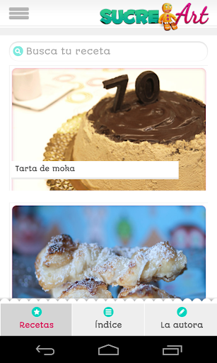 SucreArt Recetas de Repostería