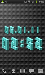 Free Download Craft Clock Widget APK for Android