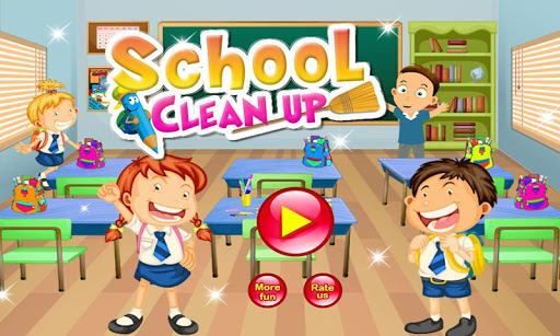 Kids School Clean Up