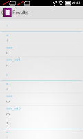 Anteprima screenshot di Database Query - Native Client APK #2