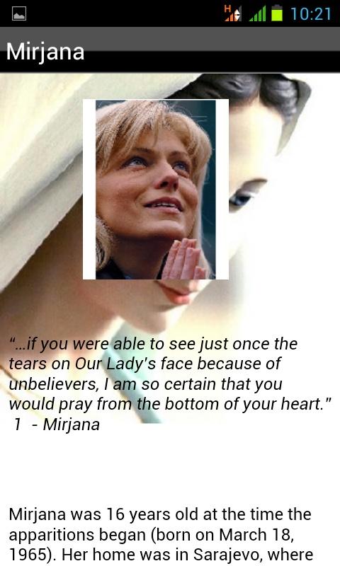 Our Lady Of Medjugorje Screen 3
