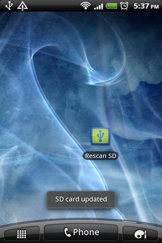 【免費工具App】Rescan SD Card! *Donate*-APP點子