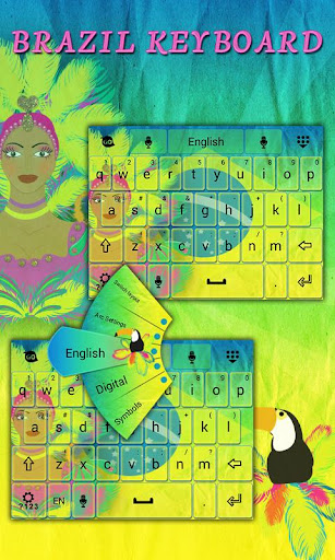 Brazil Carnival Keyboard Theme