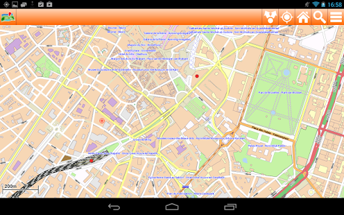 Brussels Offline mappa Map Screenshots 7