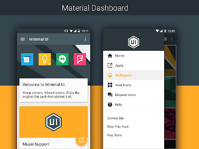 Screenshot Minimal UI - Icon Pack v3.5