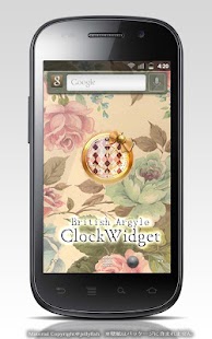 Lastest ブリティッシュなアーガイル柄時計ウィジェット APK for PC