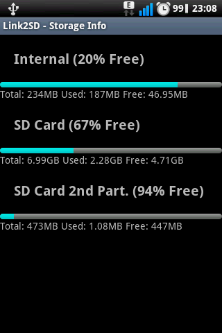 Link2SD - screenshot