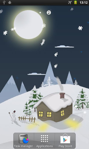 【免費個人化App】Real winter day Live Wallpaper-APP點子