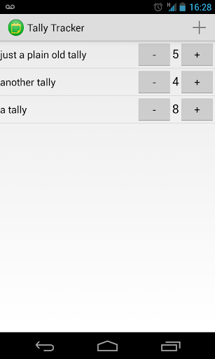 Tally Tracker