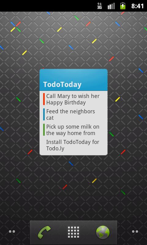 TodoToday Pro for Todo.ly Screen 3