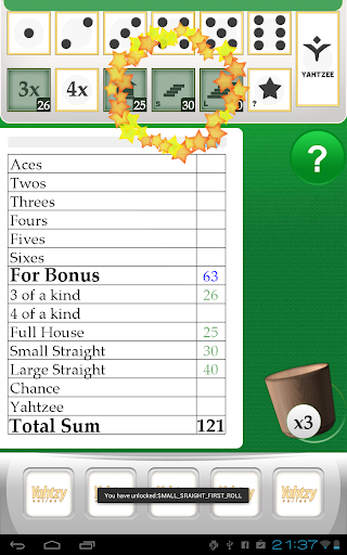 【免費紙牌App】yahtzy在線Lite的-APP點子