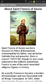 Saint Francis of Assisi poster 2