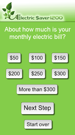 Electricity Saving Calculator