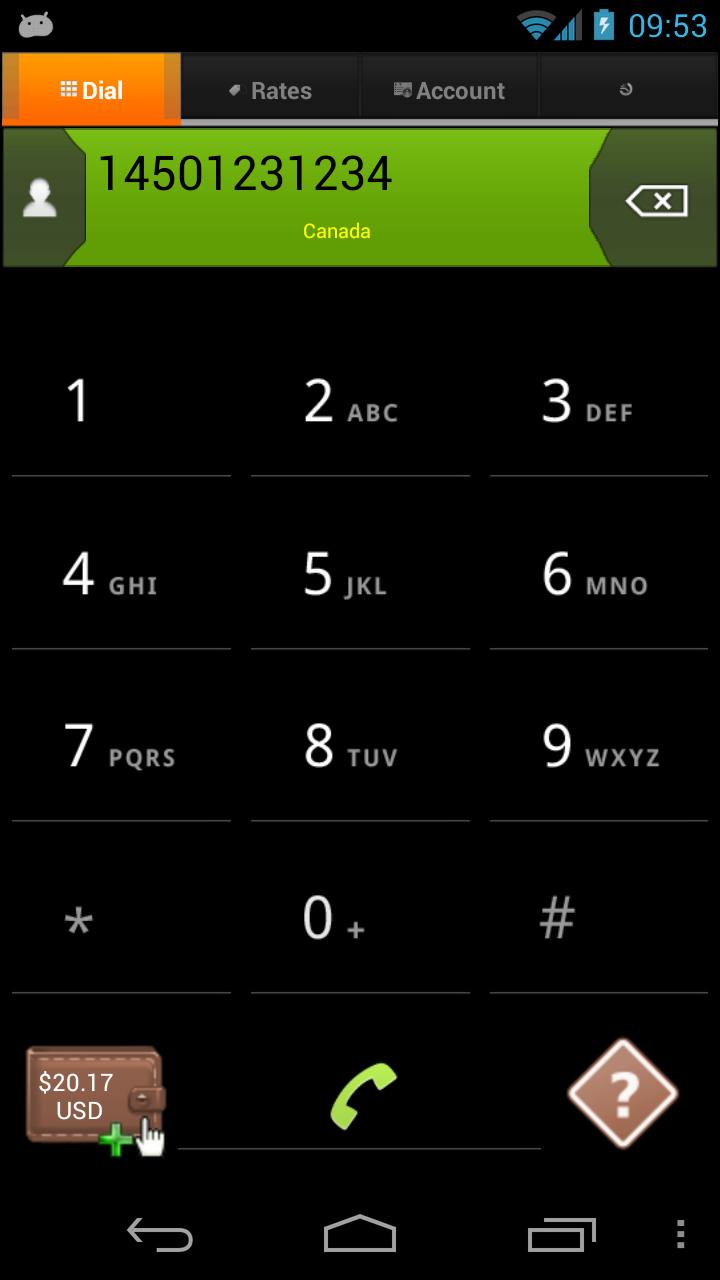 WiCall : VoIP call, Wifi call Screen 2