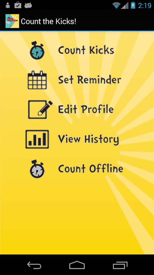 Count the Kicks! Android Apps on Google Play