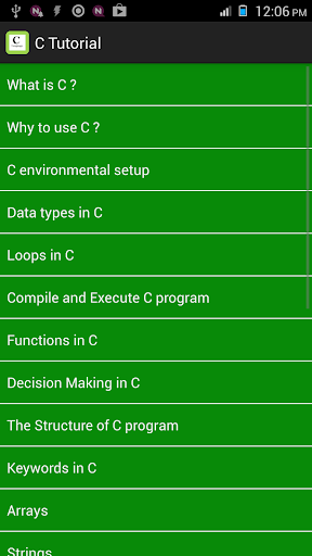 C Tutorial