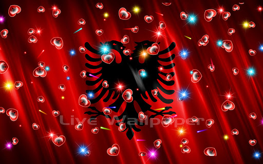 免費下載個人化APP|Albania Flag Heart app開箱文|APP開箱王