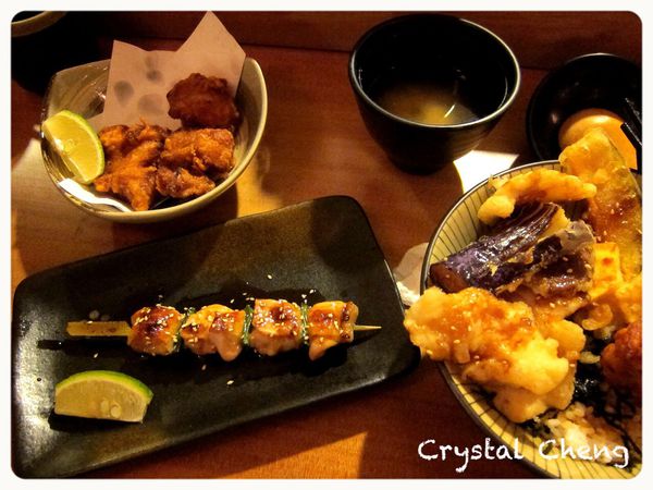 狐狸丼 不經意發現的好平價日本料理店 炸物好吃推薦！