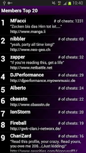 Cheat-Database 1 - screenshot thumbnail