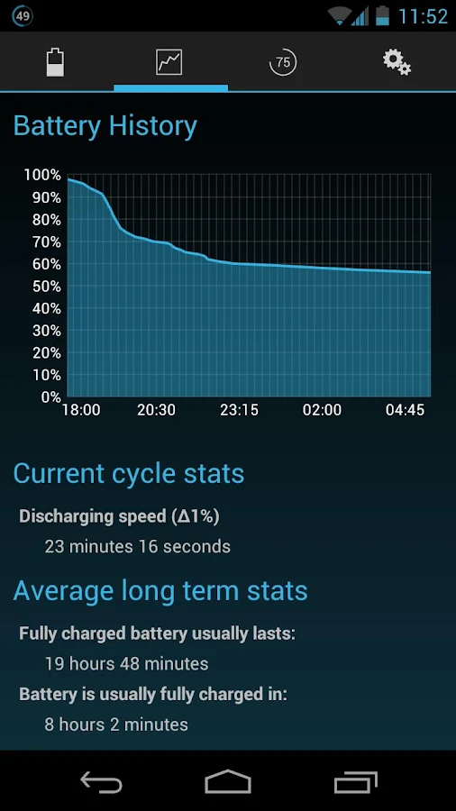 Battery Widget Reborn - screenshot