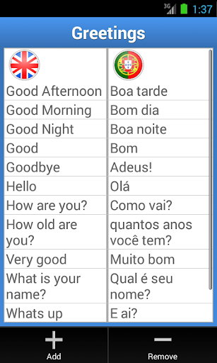 【免費教育App】Portuguese Vocabulary Lists-APP點子