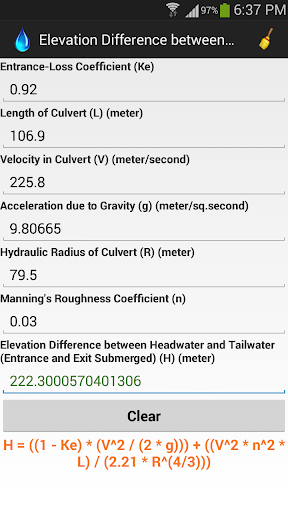 【免費書籍App】Hydraulics Calculator-APP點子