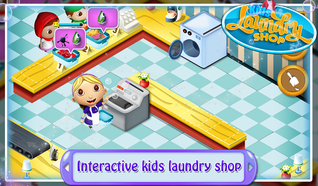 Android application Kids Laundry Shop screenshort