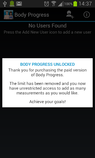 【免費健康App】Body Progress Unlocker-APP點子