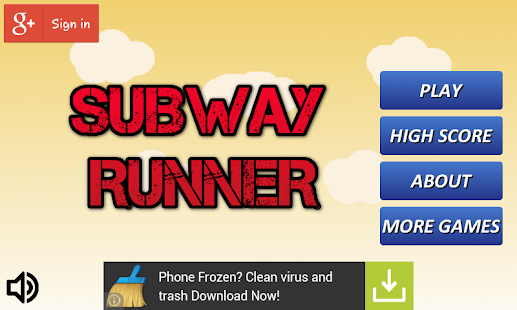 Subway Runner Free Game