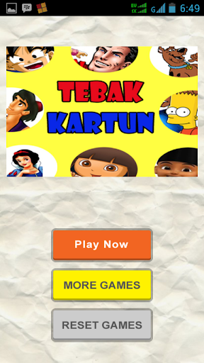 Tebak Karakter Film Kartun