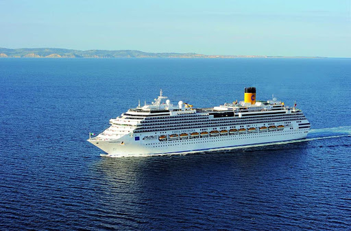 Costa-Fascinosa-aerial - Costa Fascinosa's Mediterranean itineraries include Spain, France and Italy. 