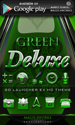 免費下載生活APP|Green Deluxe Digital Clock app開箱文|APP開箱王