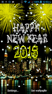 Free Download New Year 2015 Live Wallpaper APK for PC