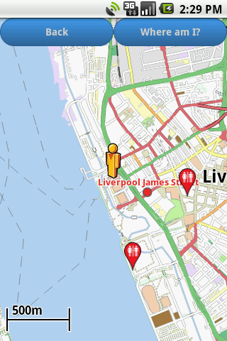 Liverpool Amenities Map free