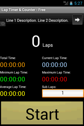 Lap Timer Counter - Free