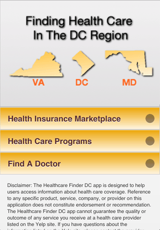 Health Care Finder DC