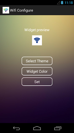 Wifi Toggle Widget