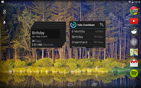 Holo Countdown - screenshot thumbnail